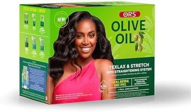 ORS Olive Oil Texlax & Stretch Semi-Straightening System - ANNS BEAUTY SUPPLY